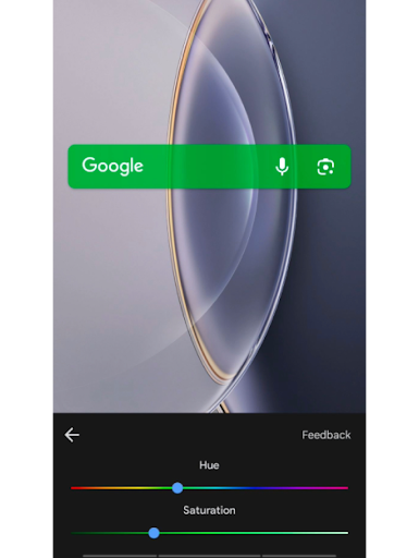 Google search widget