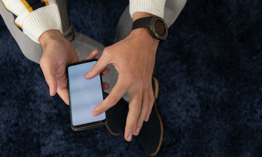 Android の機能を使って表示を拡大する方法もある