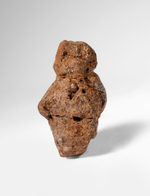 This figurine is believed to date to the Lower Paleolithic period.
