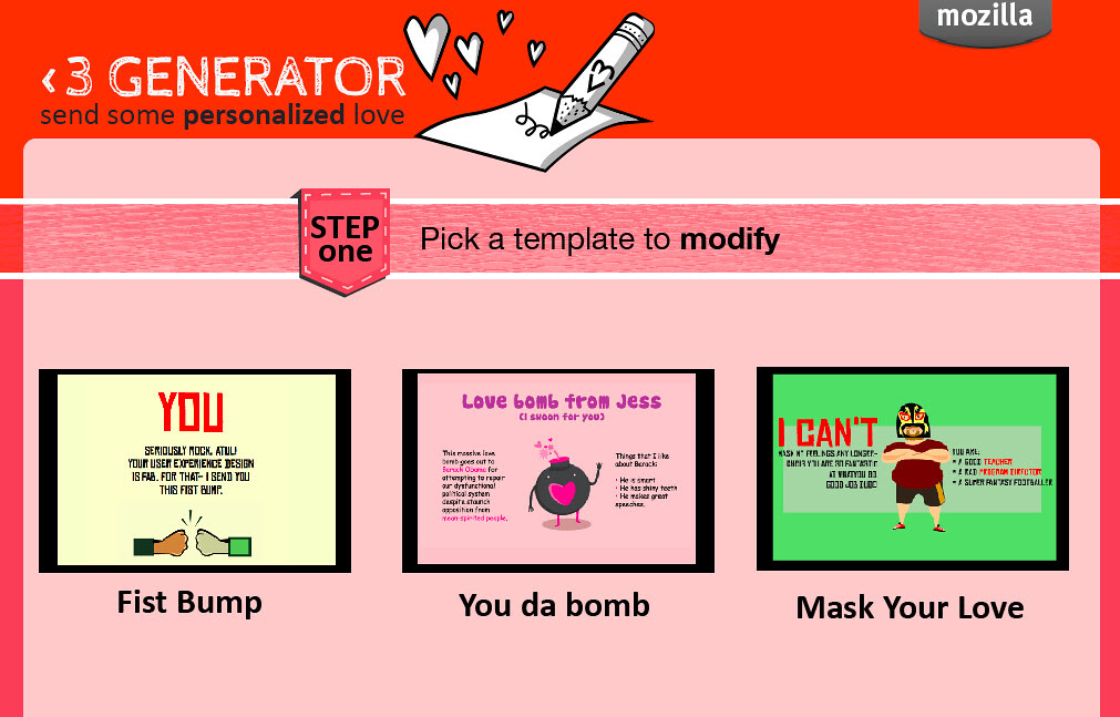 <3 Generator