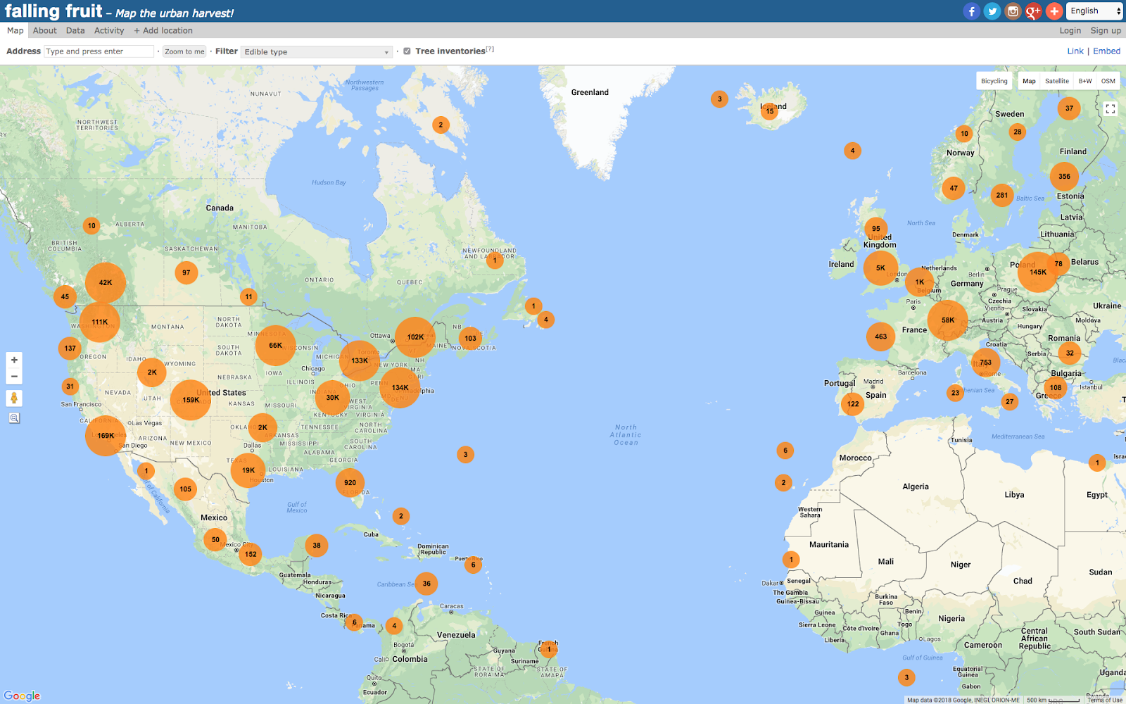 web-map